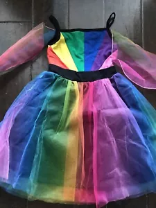 Rainbow Iris Cosplay Girls Dress 5/6 Placard Originals - Picture 1 of 1