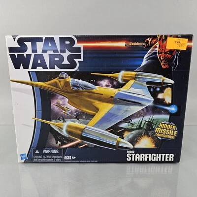 Naboo N-1 Starfighter Vehicle Star Wars The Clone Wars Hasbro 2012 NEW OPEN BOX - Image 1 of 4