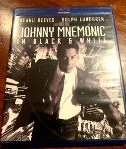 Blu Ray - Johnny Mnemonic- Black & White - Limited Edition - New - Picture 1 of 2