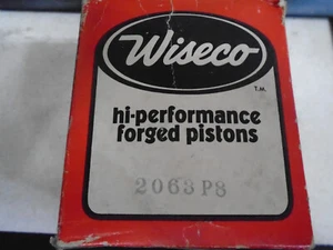 VINTAGE WISECO PISTON KIT ,  2063P8 jlo 297-  300- 295- 292- 300  +.080 bore - Picture 1 of 2