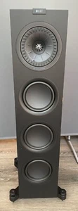 KEF Q750 6.5" 300W 2.5-Way Floor Standing Tower (Single) Speaker - Black - AS IS - Picture 1 of 14