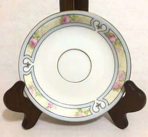 Platillo de porcelana favorito de Baviera borde dorado floral - Imagen 1 de 5