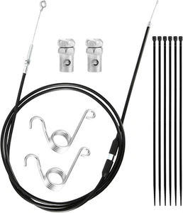 75 Zoll Go Kart Gaszugset, Bremse mit Federzug Endanschlag und Zip Binder f - Bild 1 von 12