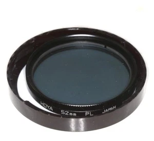 Filtro polarizador giratorio Hoya 52 mm con estuche - Imagen 1 de 2