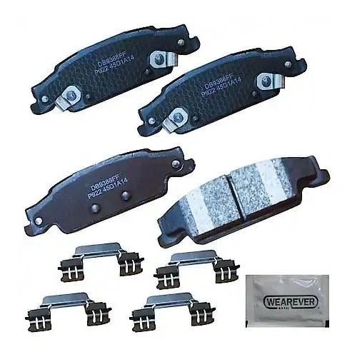 Juego de pastillas de freno de disco traseras Cadillac/Pontiac CTS/Grand Prix/STS 2003-2011, Foto 1 de 1