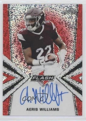 2019 Leaf Flash Red /5 Aeris Williams #BA-AW2 Auto - Image 1 of 2