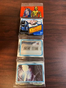 1980 Topps Star Wars Empire Strikes Back Rack Pack 51 Movie Cards BRAND NEW ! - Picture 1 of 6