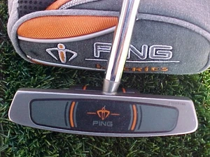 Ping 1/2 CRAZ-E L Golf Club Putter 35" w Super Stroke 1.0 Grip + Matching Cover - Picture 1 of 9
