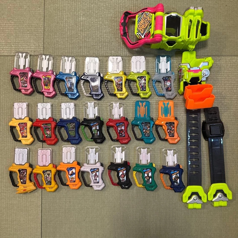 Bandai Kamen Rider Ex Aid Belt Gashat Set Collectible Authentic Rare - Image 1 of 4