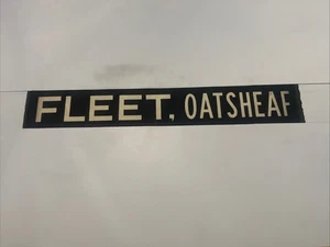 FLEET OATSHEAF PUB - Aldershot 298 Bus Destination Blind 1960s 31” Gift - Picture 1 of 13