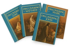 Discovering the Gospels 4 Book Lot – Luke Matthew John Mark Homeclass Guideposts - Picture 1 of 6