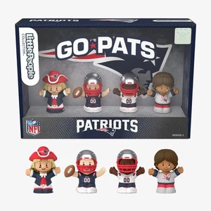 Juego de figuras de coleccionista Little People de los New England Patriots de la NFL - Imagen 1 de 4