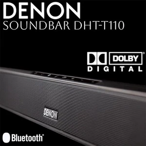 DENON DHT-T110 Soundbar Bluetooth Soundbase Dolby Digital mit Fernbedienung TOP - Bild 1 von 6