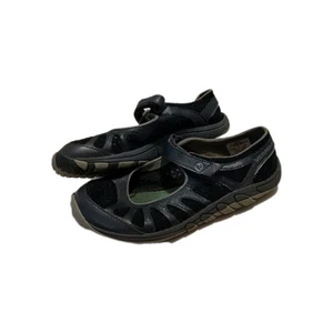 Zapatos deportivos informales cómodos sin cordones negros Merrell Mary Janes para mujer talla 8,5 - Imagen 1 de 5