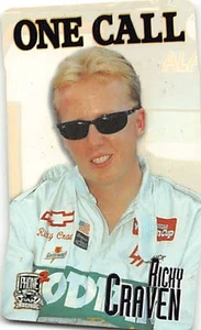 1997 Finish Line Phone Pak II #13 Ricky Craven #/7950 - Picture 1 of 2