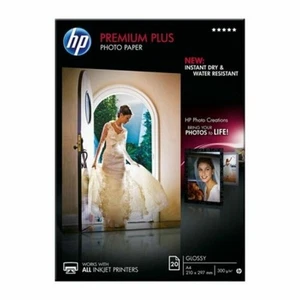Papel Fotográfico Brillante HP Premium Plus CR672A A4 - Imagen 1 de 2