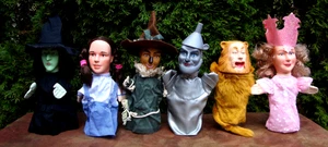 Menge (6) 50. Jahrestag Der Zauberer von Oz Handpuppen von MGM/Turner (1988) - Bild 1 von 19
