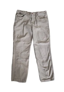 Carhartt FR Relaxed Fit Canvas Carpenter Womens Workwear Pants Khaki Straight 18 - Picture 1 of 24