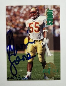 1993 Classic Collection Marvin  Jones  Auto 1469/3650 AR136 - Picture 1 of 2