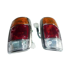 CHROME TAIL LIGHTS LAMPS FOR DATSUN NISSAN SUNNY B110 1200 UTE - Foto 1 di 1