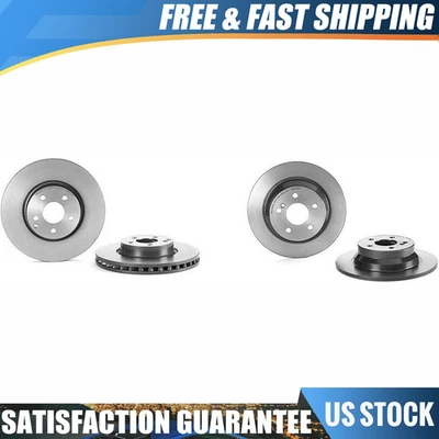 Rotor de freno de disco trasero delantero Brembo 4 para Mercedes-Benz E250 2,1 L Foto 1 de 4