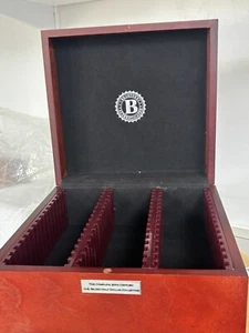 Bradford Exchange Coin Box - 20th Century Silver Half Dollar Collection Box Only - Picture 1 of 6