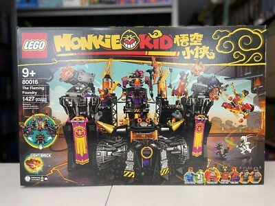 LEGO 80016 Monkie Kid The Flaming Foundry, Brand New & Sealed w/ 7 Minifigures - Image 1 of 3