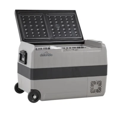 Dellonda 50L Portable Dual Zone Compressor Car Camping Fridge/Freezer 12/24V - Image 1 of 4