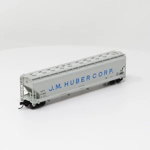 Atlas 50006014 JM Huber Corp ACFC Covered Hopper N Scale Freight Car Model Train - Picture 1 of 11