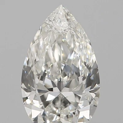 Natural Loose Diamond 0.30 Ct Pear Shape 5 x 3 mm GIA Certified J Color I1 Grade - Image 1 of 4