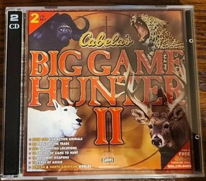 Cabela's Big Game Hunter II PC (CD-ROM Video Game ) - Picture 1 of 4