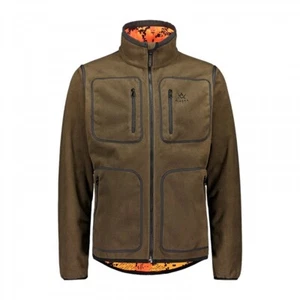 Fleecejacke ALASKA Elk Hunter Ms Reversible 2 Brusttaschen mit Reißverschlüssen - Bild 1 von 5