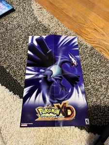 AUTHENTIC POKEMON XD: GALE OF DARKNESS POSTER! Nintendo GameCube Display Insert - Picture 1 of 1