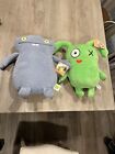 Lot Of 2Ugly Dolls Plush 16 Inch 2019 And 14 Inch  Ox And Babo.