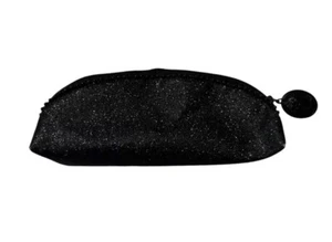 MAC Cosmetics Black Glitter Makeup Bag - Picture 1 of 8