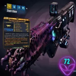 (XBOX/PC) Borderlands 3 ❗ MODDED❗ Turbo Supercharged Dark Army XXL ❡ Livello 72 - Foto 1 di 1