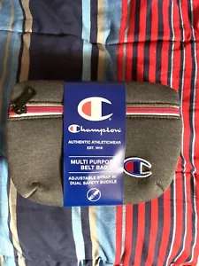 Champion Big C Neoprene Over Shoulder Bag Fanny Pack Grey - Picture 1 of 4