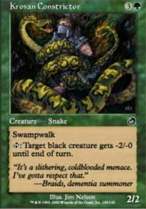 Krosan Constrictor - Magic The Gathering - Torment - MTG - Picture 1 of 3