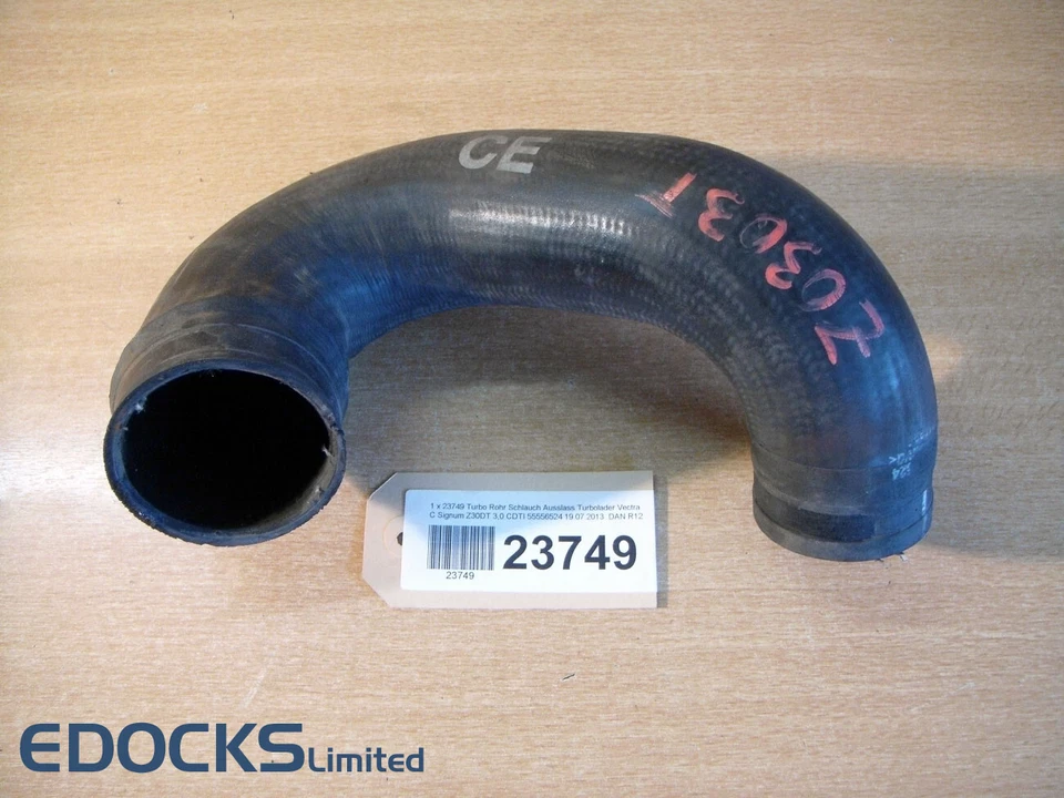 Turbo Hose Pipe Turbocharger Outlet Vectra C Signum Z30DT 3,0 CDTI 135KW Opel Of - Image 1 of 1