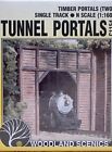 NEW N Scale Woodland Scenics C1154 Timber Single Track Tunnel Portals 2 Pc