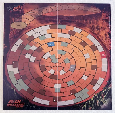 2002 Star Wars Jedi Unleashed Battle on Geonosis Game parts: Gameboard - Image 1 of 3