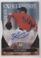 2011 Donruss Elite Extra Edition Prospects Die-Cut Aspirations Kyle Crick Auto