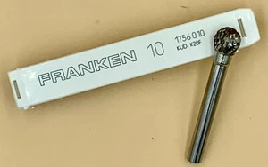 1 x FRANKEN HM pasador de fresado con forma de bola Ø 10 mm 1756.010 - Imagen 1 de 1