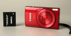 Cámara digital Canon PowerShot ELPH 190 IS IXY 190 IXUS 180 20 MP Wi-Fi roja Japón - Imagen 1 de 21