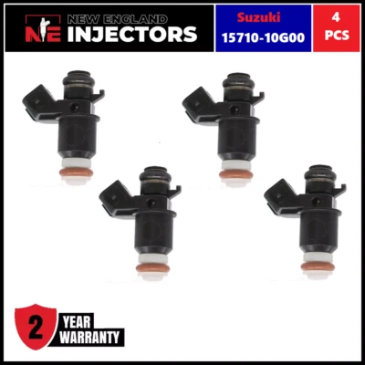 Комплект из 4 оригинальных восстановленных топливных форсунок 15710-10G00 для Suzuki 03 04 05 06 GSXR 1000 - Изображение 1 из 3