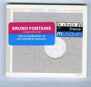 CD (SEALED) BRUNO FONTAINE SAISONS IMPROVISASION PIANO SOLO - Imagen 1 de 1