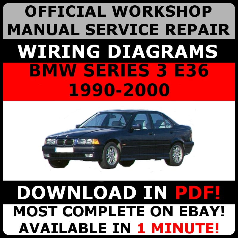 MANUAL DE REPARACIÓN DE SERVICIO TALLER OFICIAL BMW SERIE 3 E36 1990-2000