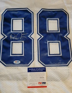 Michael Irvin signiertes 1994 Emmitt Throwback authentisches Mitchell Ness Trikot PSA - Bild 1 von 8