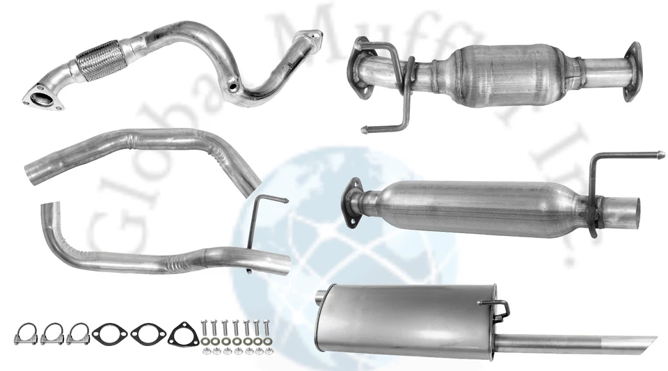 Fits: Complete Exhaust for 2012 2013 2014 2015 2016 Chevrolet Sonic 1.8L Sedan Foto 1 de 1