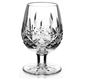 Waterford Crystal Lismore Small Brandy Glass 5 Oz 4 1/2" 8pt star EUC lead each - Picture 1 of 1